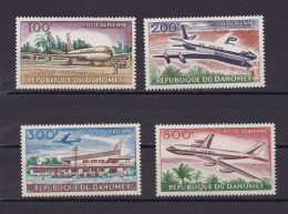 DAHOMEY 1963 PA N°24/27 NEUF** AVIONS - Benin - Dahomey (1960-...)