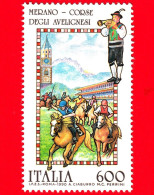 Nuovo - MNH - ITALIA - 1990 - Folclore - Corse Degli Avelignesi, A Merano - 600 L. - 1981-90: Nieuw/plakker