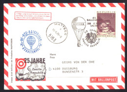 Oostenrijk /  Österreich / Austria 1318 Ballonpost 43 FDC Christmas (1969) - Ballonpost