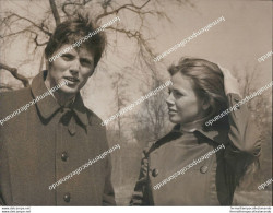 Fo1901 Foto Originale Britt Ekland Con Suo Fratello Bengt Bereguardo Actress - Sonstige & Ohne Zuordnung