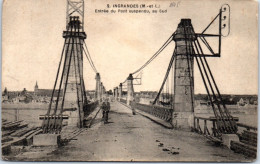 44 INGRANDES - Entree Du Pont Suspendu Au Sud. - Autres & Non Classés