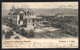 AK Bredeney A. D. Ruhr, Das Luftkurhaus Ruhrstein  - Other & Unclassified
