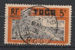 TOGO - 1924 - N°YT. 127 - Cocotier 5c Orange - Oblitéré / Used - Usati