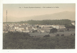 66/CPA - Prades - Coté Occidental Et La Vallée - Prades