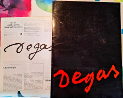 Degas - Catalogue D'Exposition - Grand Palais, Paris - 1988 - Kunst