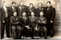 45 MALESHERBES - CARTE PHOTO - Les Conscrits De La Classe 1940 - Malesherbes