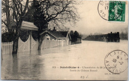 52 SAINT DIZIER - Crue De 1910 - Entree Du CHATEAUrenard - Saint Dizier