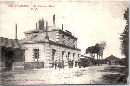 50 VALOGNES - Vue De La Gare De L'ouest. - Valognes