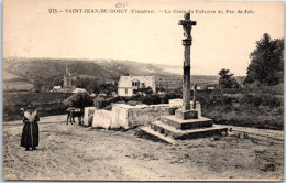 29 SAINT JEAN DU DOIGT - La Croix Du Calvaire Du Feu De Joie  - Saint-Jean-du-Doigt