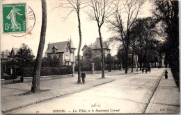 60 NOYON - Les Villas & Le Boulevard Carnot. - Noyon