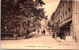 70 LE CREUSOT - Vue De La Rue Des Ecoles  - Andere & Zonder Classificatie