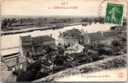 58 CERCY LA TOUR - Vue Generale Sur Le Port  - Autres & Non Classés