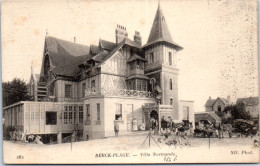 62 BERCK PLAGE - Vue D'une Villa Normande. - Berck
