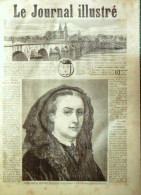 Le Journal Illustré 1865 N°93 Moulins (03) Princesse Anna Murat Compiègne (60) Chasse Victor-Hugo - 1850 - 1899