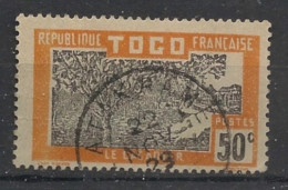 TOGO - 1924 - N°YT. 136 - Cacaoyer 50c Jaune-brun - Oblitéré / Used - Oblitérés