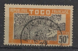 TOGO - 1924 - N°YT. 136 - Cacaoyer 50c Jaune-brun - Oblitéré / Used - Used Stamps