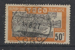 TOGO - 1924 - N°YT. 136 - Cacaoyer 50c Jaune-brun - Oblitéré / Used - Used Stamps