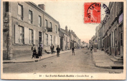 45 LA FERTE ST AUBIN - Hotel Perron Dans La Grande Rue (couleurs) - La Ferte Saint Aubin