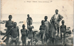 SENEGAL - DAKAR - Enfants Et Pecheurs  - Sénégal