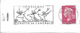 FRANCE. POSTMARK. LASCAUX GROTTO. MONTIGNAC. - 1961-....