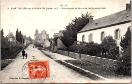 44 SAINT JULIEN DE VOUVANTES - La Route De La Chapelle Glain  - Sonstige & Ohne Zuordnung