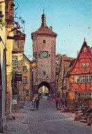 Rothenburg Ob Der Tauber - Am Plönlein Fußgänger Kinderwagen - Rothenburg O. D. Tauber