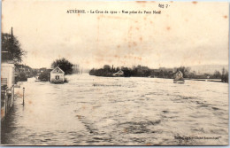 89 AUXERRE - Crue De 1910, Vue Prise Du Pont Neuf. - Auxerre