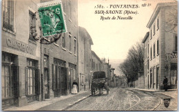 69 FONTAINES SUR SAONE - Route De Neuville. - Other & Unclassified