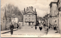 23 GUERET - Banque De France, Le Boulevard Carnot. - Guéret