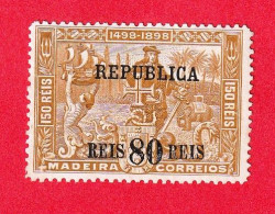 PTS14856- PORTUGAL 1911_ 12 Nº 203- MLH - Unused Stamps