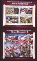 Mint Stamps In Miniature Sheet And  S/S Queen Elizabeth II 2018  From  Djibouti - Koniklijke Families