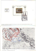 Österreich, 1983, Ersttag "300. Jahrestag…." Mi.Block 6(Nr.1750) Mit SStpl. In Mappe Inkl. "Aufmarschplan" (11086L) - Storia Postale