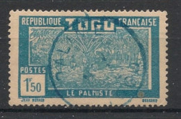 TOGO - 1926-27 - N°YT. 148 - Palmiste 1f50 Bleu - Oblitéré / Used - Used Stamps