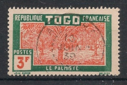 TOGO - 1926-27 - N°YT. 149 - Palmiste 3f Vert - Oblitéré / Used - Oblitérés