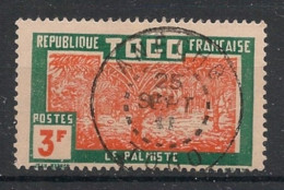 TOGO - 1926-27 - N°YT. 149 - Palmiste 3f Vert - Oblitéré / Used - Used Stamps