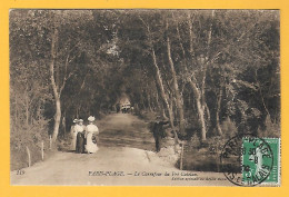 CPA PARIS PLAGE - Carrefour Du Pré Catalan 1909 ( Superbe Oblitération ) - Le Touquet