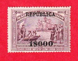 PTS14858- PORTUGAL 1911_ 12 Nº 205- MH - Nuevos