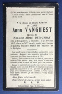 Ronquieres  Anna Vanghest 1881-1915 - Andachtsbilder