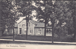 Canada CPA The Presbytery, Trenton. 2x George V. Uncancelled Stamps (2 Scans) - Otros & Sin Clasificación