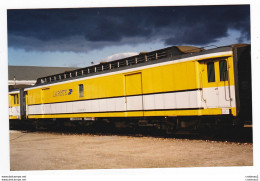 PHOTO Originale TRAINS Wagon Fourgon Postal La Poste Non Datée - Eisenbahnen