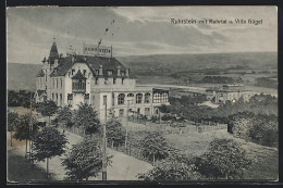 AK Ruhrstein, Das Kurhaus Mit Dem Ruhrtal Und Der Villa Hügel  - Other & Unclassified