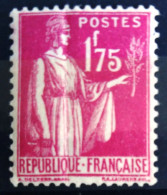 FRANCE                             N° 289                           NEUF**                 (1 Pli) - Nuovi