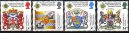 Gran Bretaña 1987 ** HERALDICA - YVERT 1274/1277 ** - Nuovi