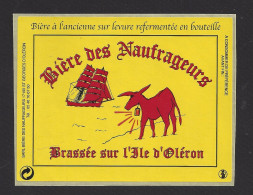 Etiquette De Bière à L'Ancienne  -  Brasserie Des Naufrageurs à Saint Georges D'Oléron   (17) - Beer