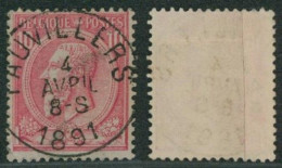 émission 1884 - N°46 Obl Simple Cercle "Fauvillers". Luxe    // (AD) - 1884-1891 Leopold II