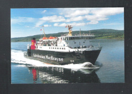 CALEDONIAN MACBRAYNE - M.V. LORD OF THE ISLES   (15.135) - Steamers