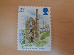 Grande-Bretagne Great Britain Tin Mine D'étain Neuf Sainte Agnes Zinn Meins Mina De Estaño Miniera Di Stagno 1989 - Ungebraucht