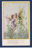 CPA Elfe Fée Femme Papillon Non Circulée - Fairy Tales, Popular Stories & Legends