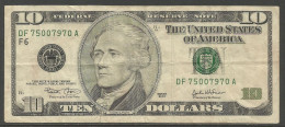 ESTADOS UNIDOS - VEREINIGTE STAATEN VON AMERIKA - 10 DOLLAR / DOLARES - SERIES 2003 - EBC - SEHR SCHON - VERY FINE - Federal Reserve Notes (1928-...)