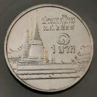 Monnaie Thaïlande - 2534 (1991) - 1 Baht - Rama IX 3eme Effigie - Tailandia